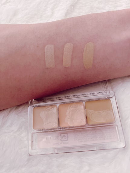 パレットコンシーラー/CEZANNE/パレットコンシーラーを使ったクチコミ(3枚目)