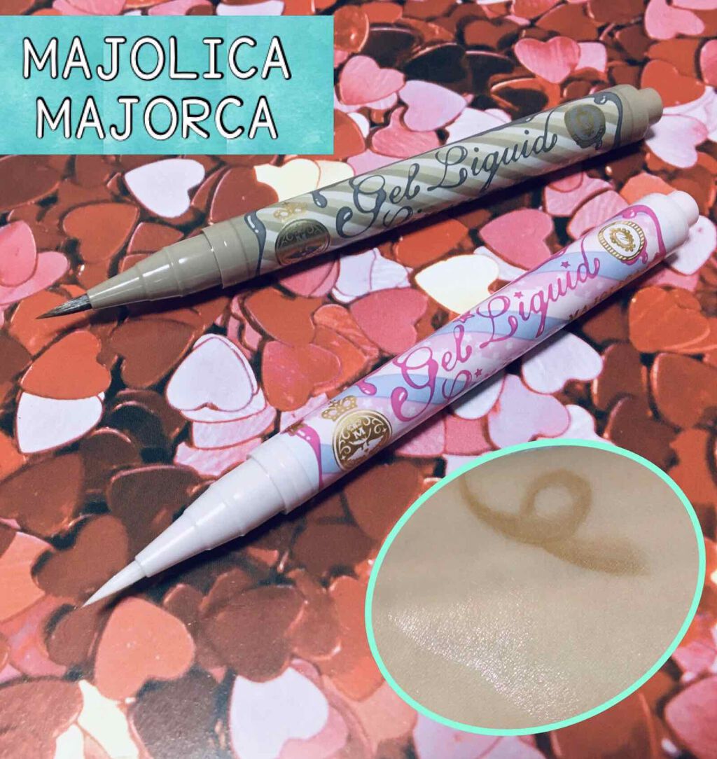 影と光で、大きい瞳に👀💕


【MAJOLICA MAJORCA(マジョリカ マジョルカ) ジェルリキッドライナー】



ノックすると筆にジェルが染み込んでくるので、色の濃さを調整できます。
ウォータープルーフで落ちにくい！


⭐️