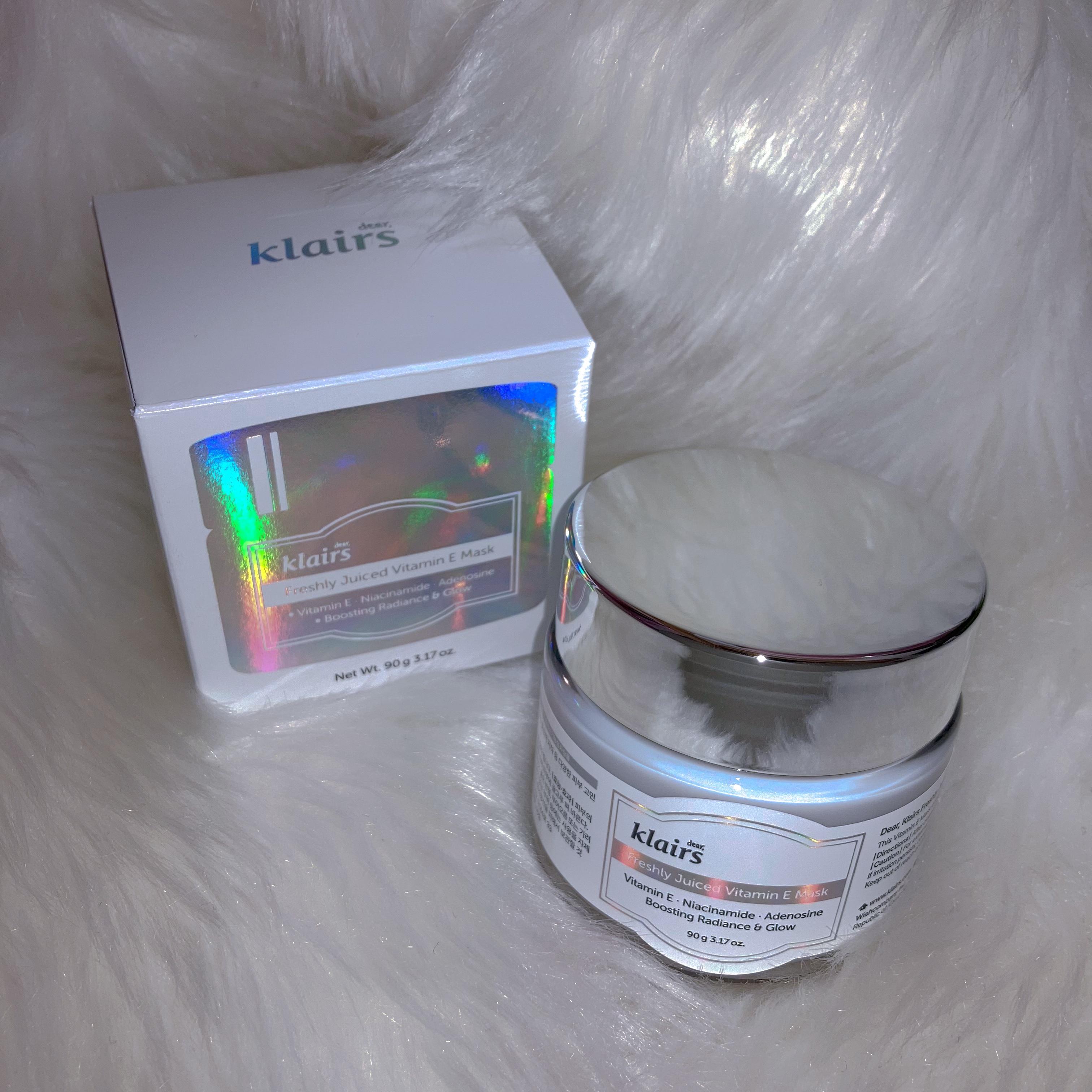 フレッシュリージュースドビタミンEマスク(90g)/Klairs/フェイスクリームを使ったクチコミ（3枚目）