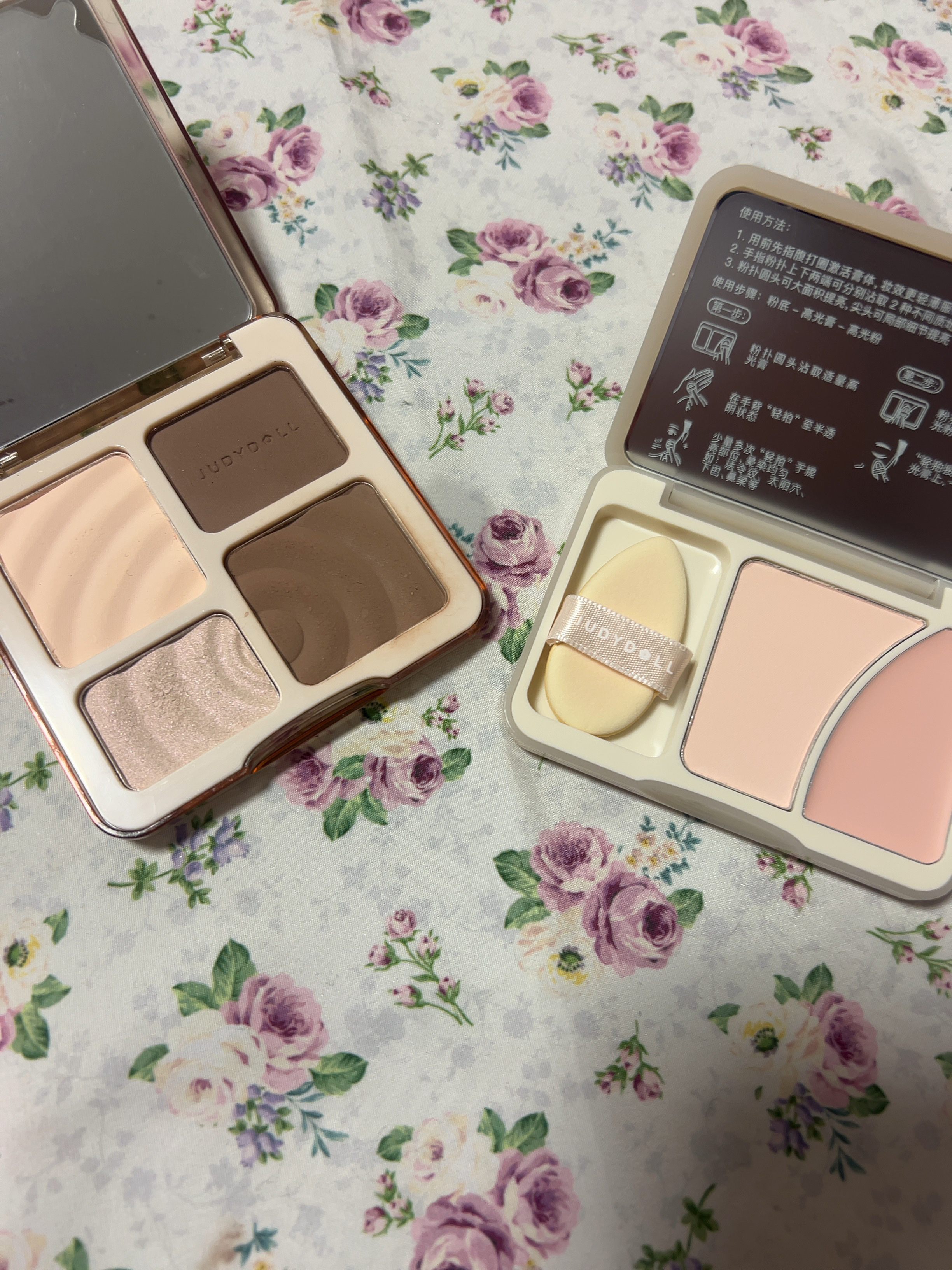 JUDYDOLL メリハリマスターパレット/JUDYDOLL/パウダーハイライトを使ったクチコミ（2枚目）