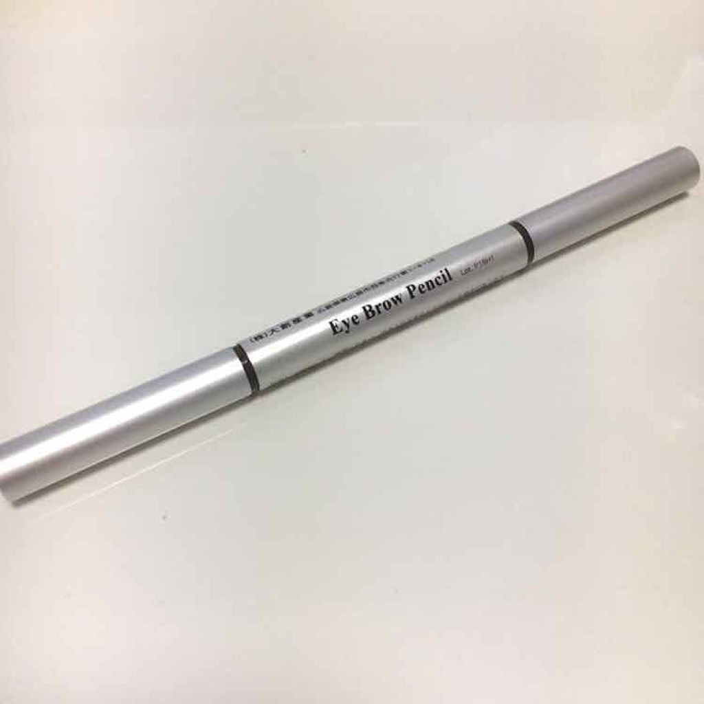 だ円芯 アルミ アイブローペンシル/DAISO/アイブロウペンシルを使ったクチコミ(1枚目)