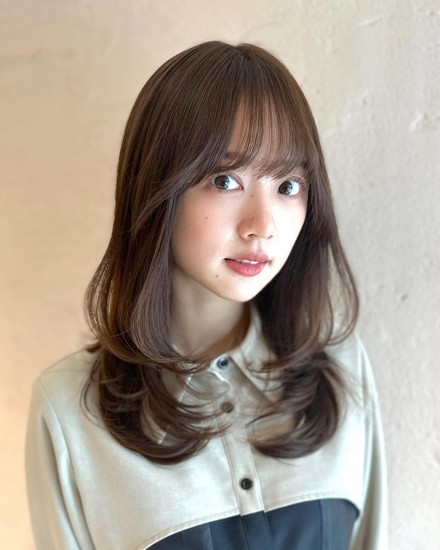 HARUNA on LIPS 「.大人なナチュラルヘア✨.韓国っぽく🌟ワンカールでやりすぎない..」(1枚目)