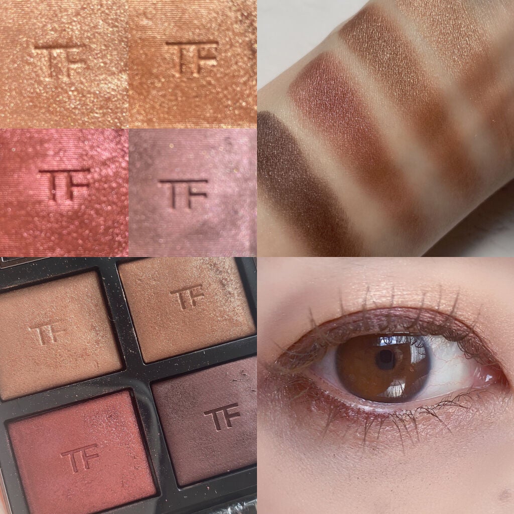 アイ カラー クォード/TOM FORD BEAUTY/アイシャドウパレットを使ったクチコミ(3枚目)