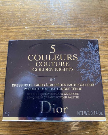 サンク クルール クチュール＜ゴールデン ナイツ＞/Dior/パウダーアイシャドウを使ったクチコミ（1枚目）