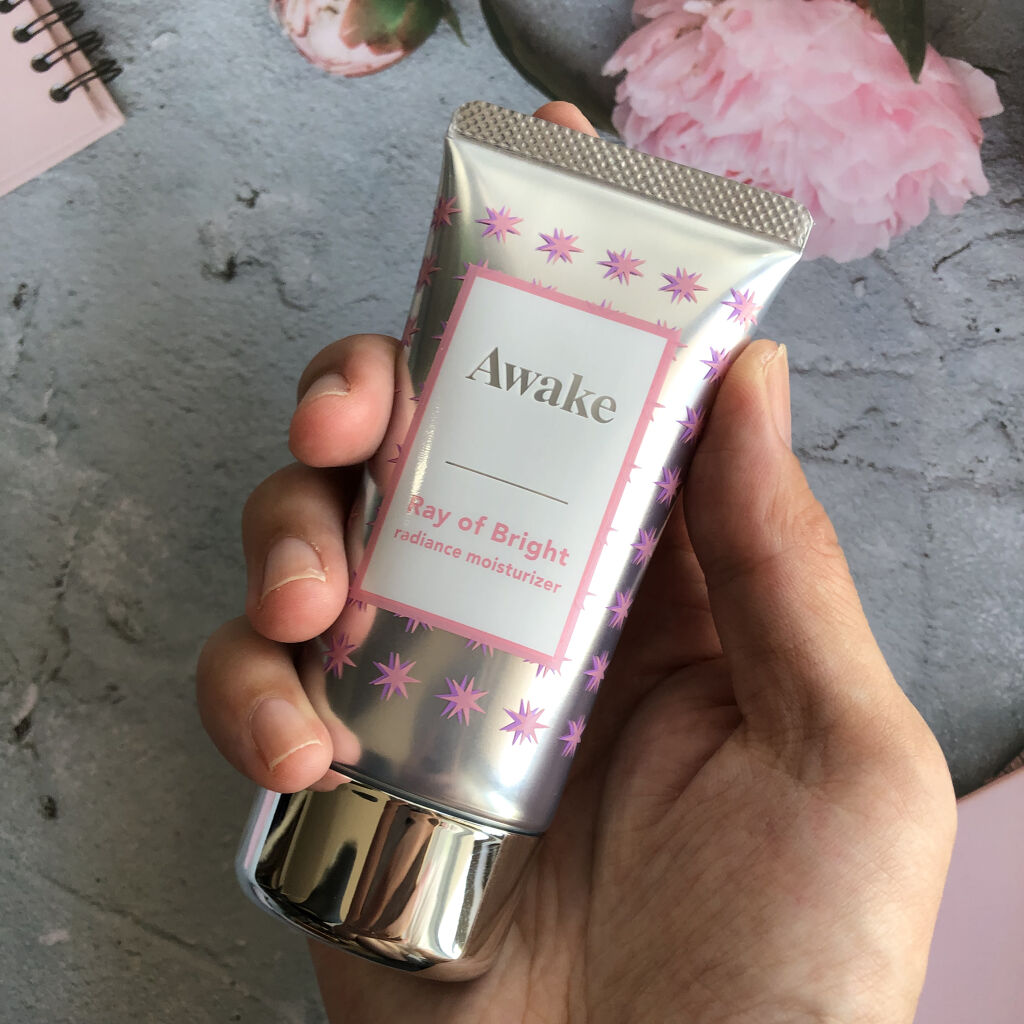 レイオブブライト ラディアンス モイスチュアライザー/Awake/化粧下地を使ったクチコミ（3枚目）