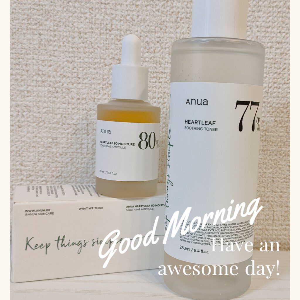 ドクダミ 77 スージングトナー/Anua/化粧水を使ったクチコミ（1枚目）