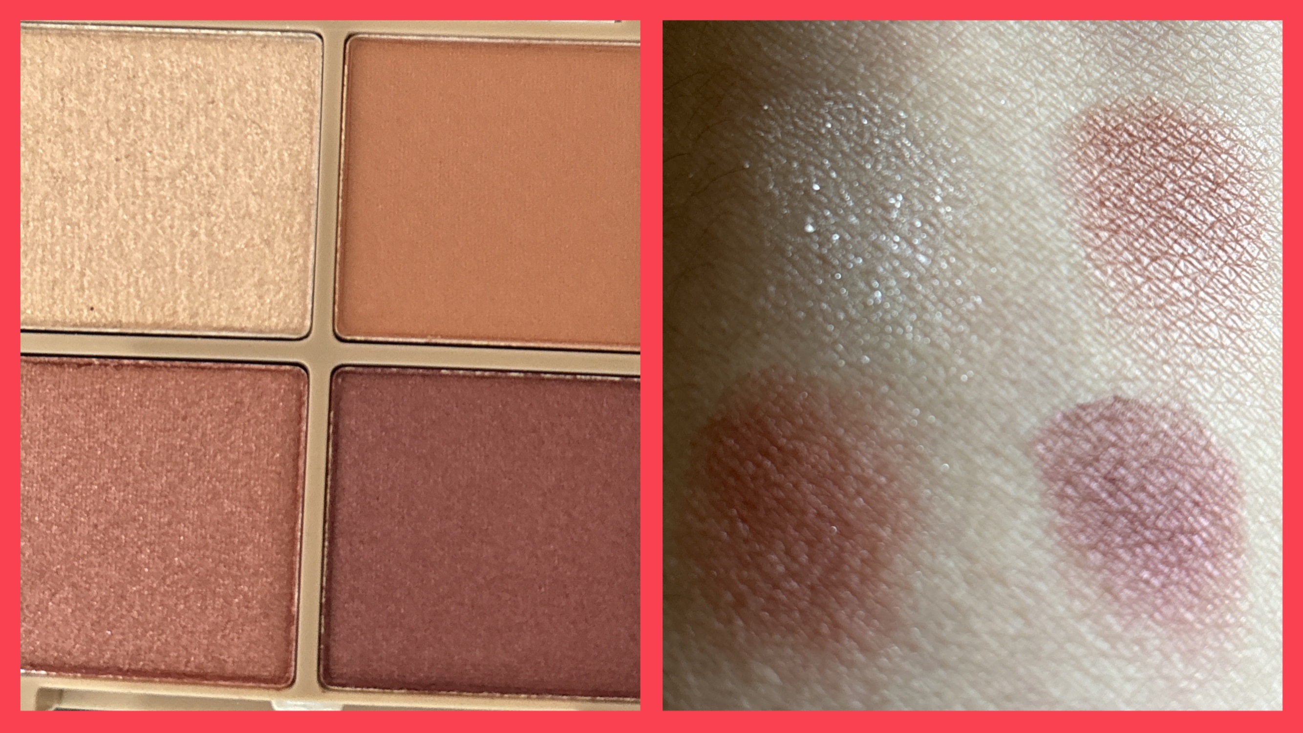 Lilytone 4色アイシャドウ/Lilytone/アイシャドウパレットを使ったクチコミ（3枚目）