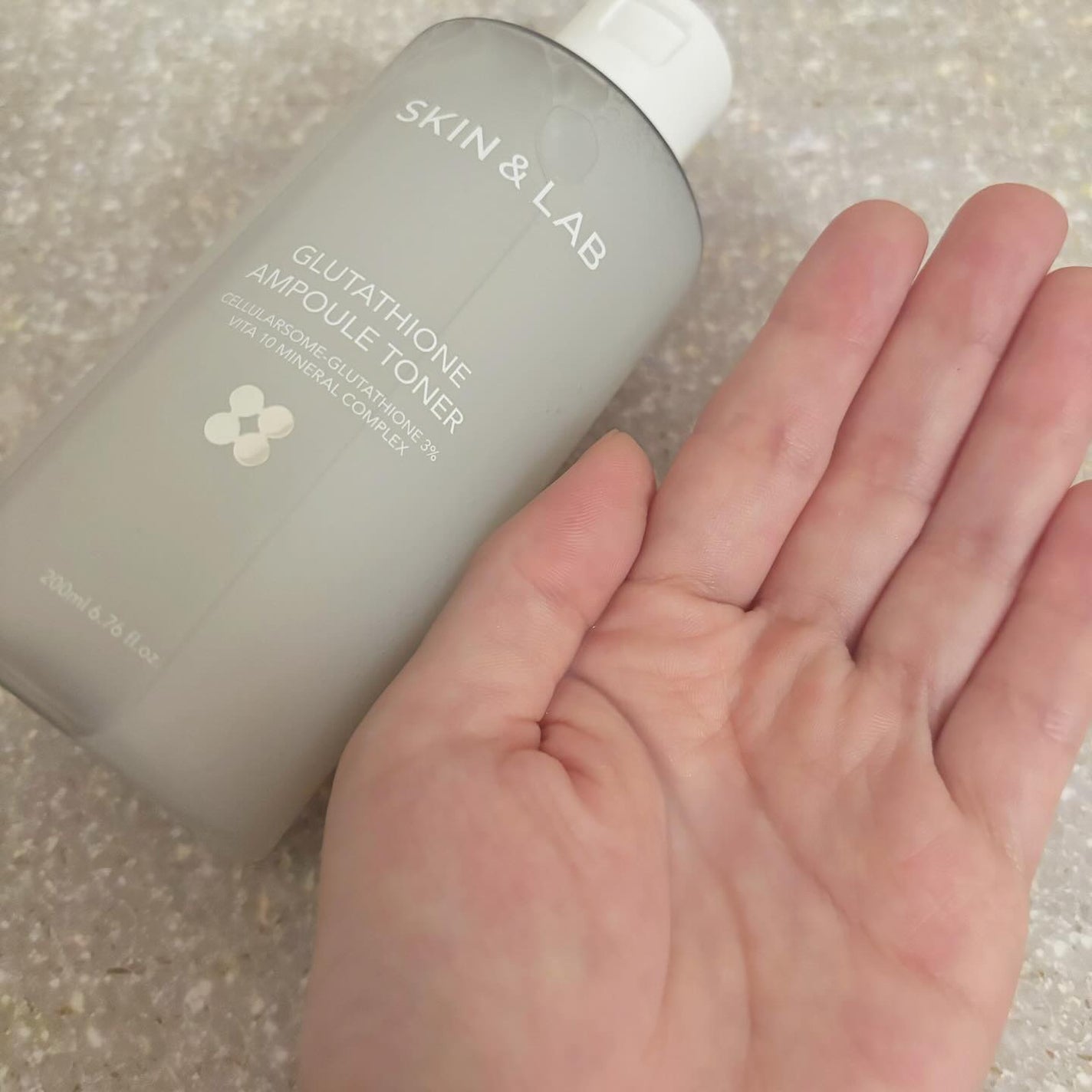 グルタチオンアンプルトナー/SKIN&LAB/化粧水を使ったクチコミ(3枚目)