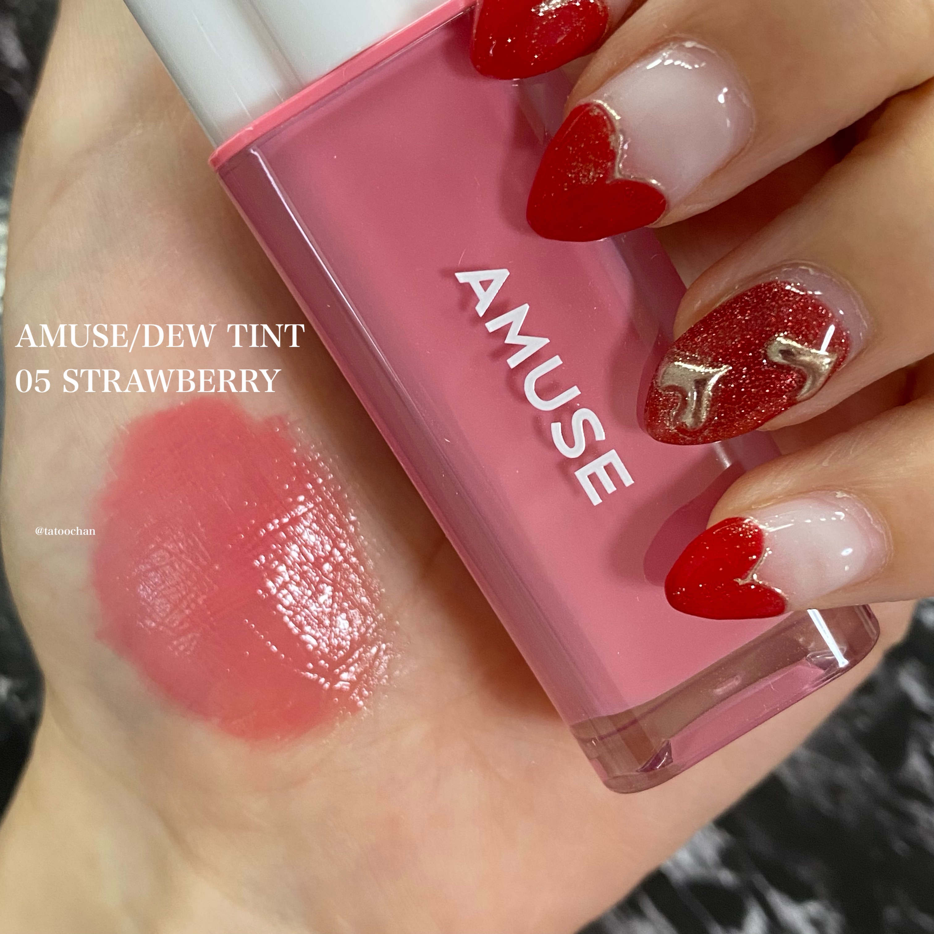 デューティント/AMUSE/リップティントを使ったクチコミ（3枚目）