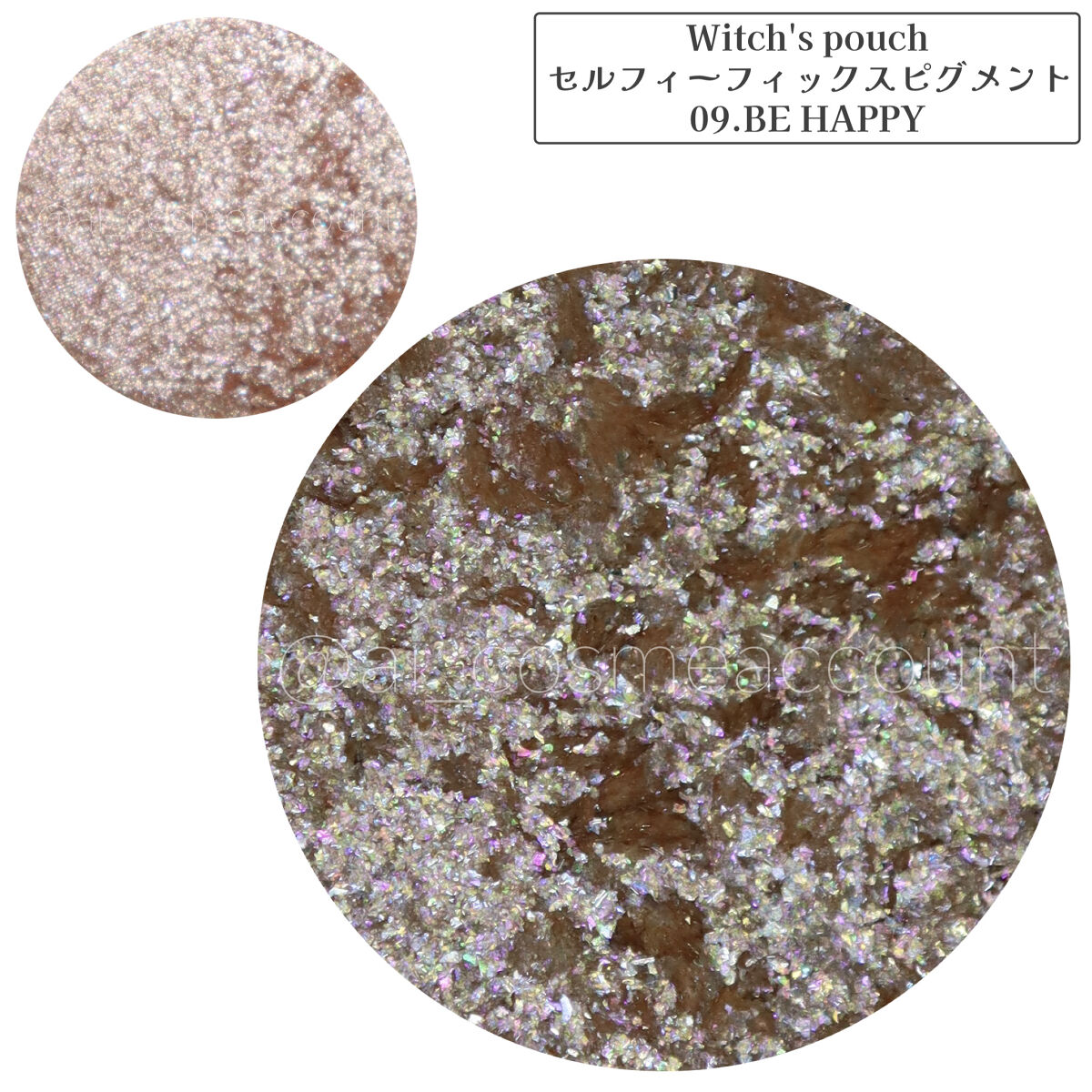 セルフィーフィックスピグメント 13 サンドストーン/Witch's Pouch/単色アイシャドウを使ったクチコミ（2枚目）