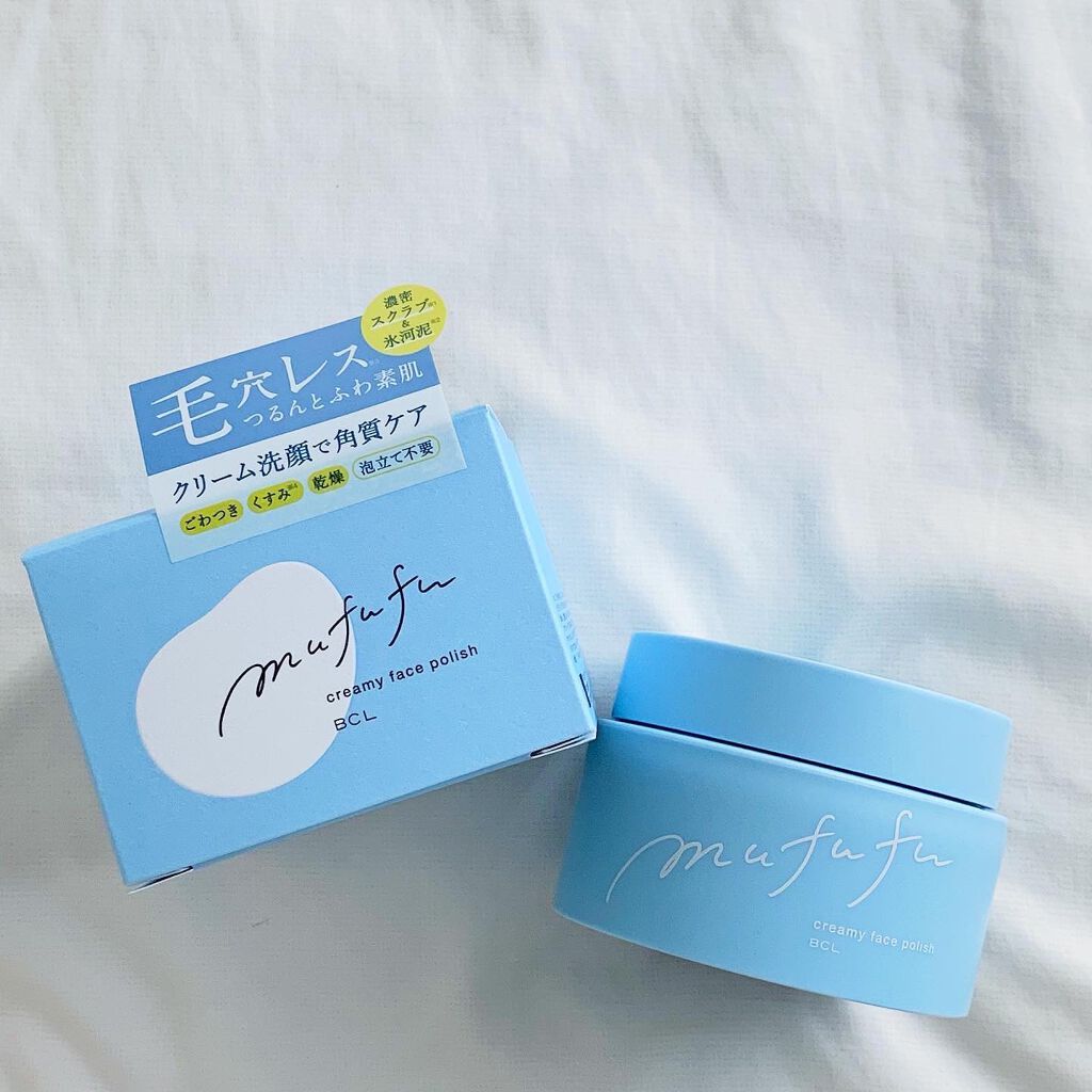 クリーミーフェイスポリッシュ/ムフフ/洗顔フォームを使ったクチコミ(1枚目)