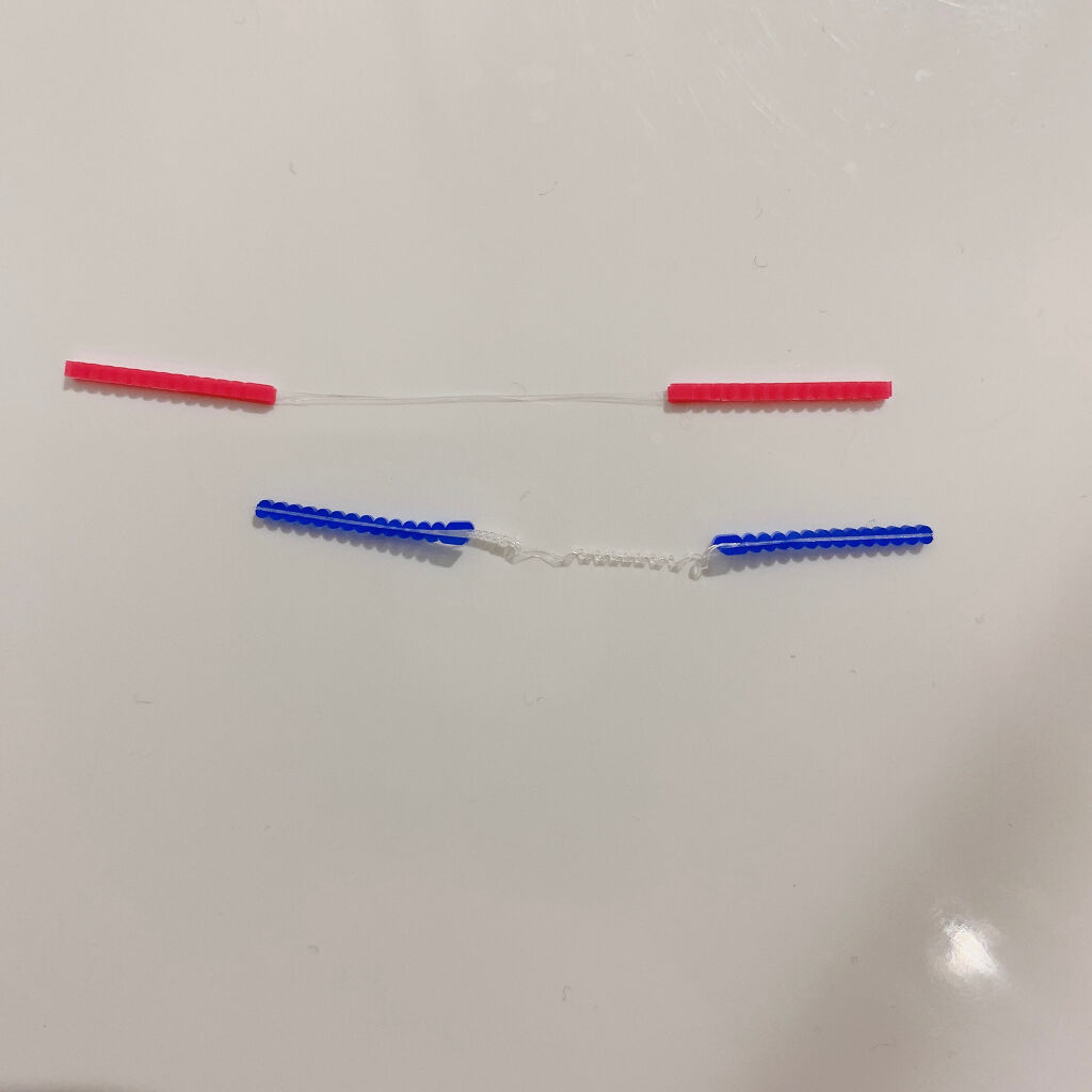 ストリングファイバー120 ディープタイプ 120本/メザイク/二重まぶた用アイテムを使ったクチコミ（2枚目）