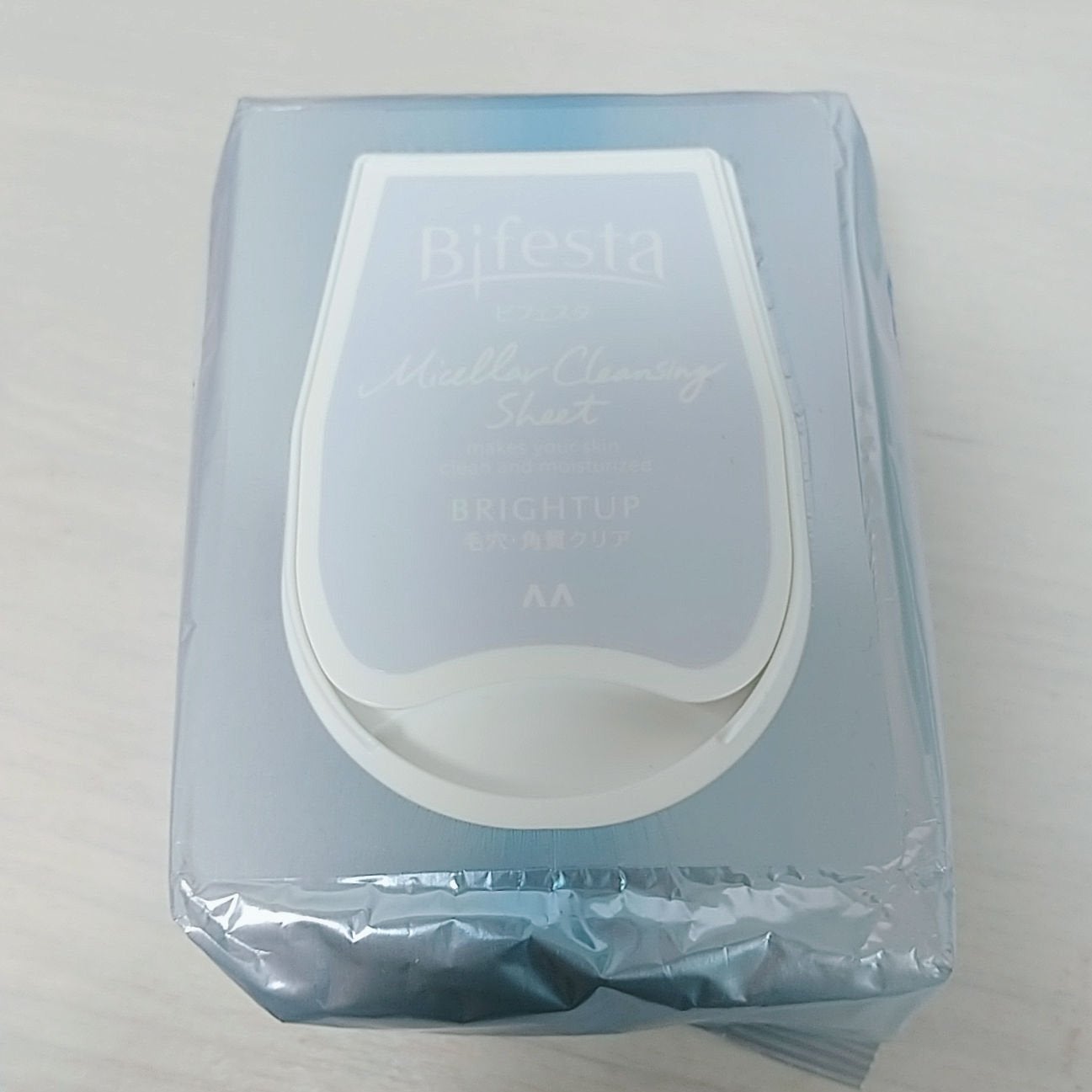 ミセラークレンジングシート ブライトアップ/ビフェスタ/クレンジングシートを使ったクチコミ(1枚目)