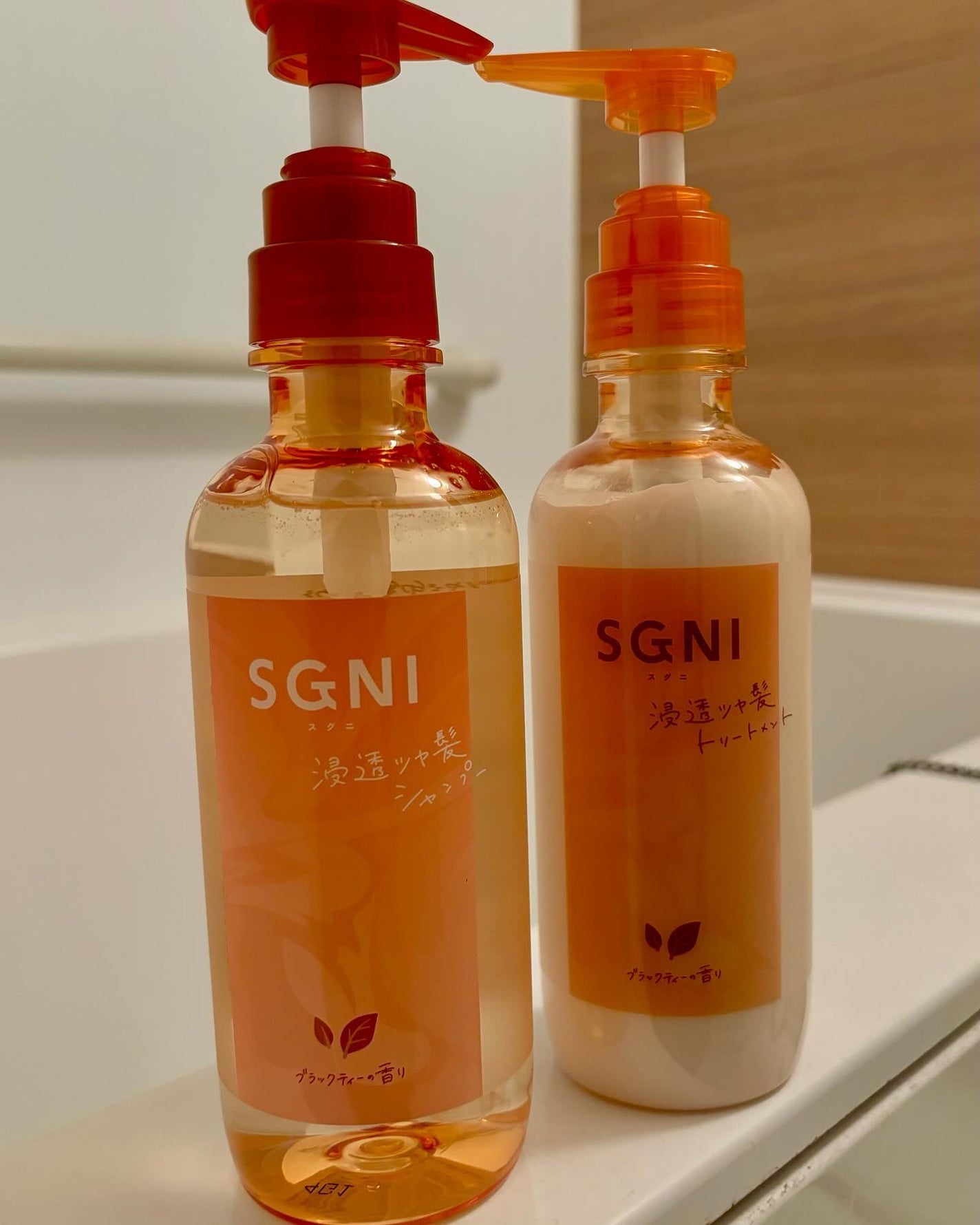 スグニ 浸透ツヤ髪 シャンプー/トリートメント/SGNI/市販シャンプーを使ったクチコミ(2枚目)