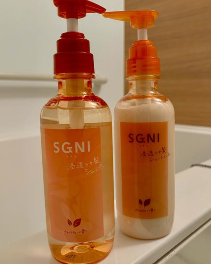 スグニ 浸透ツヤ髪 シャンプー/トリートメント/SGNI/市販シャンプーを使ったクチコミ(2枚目)