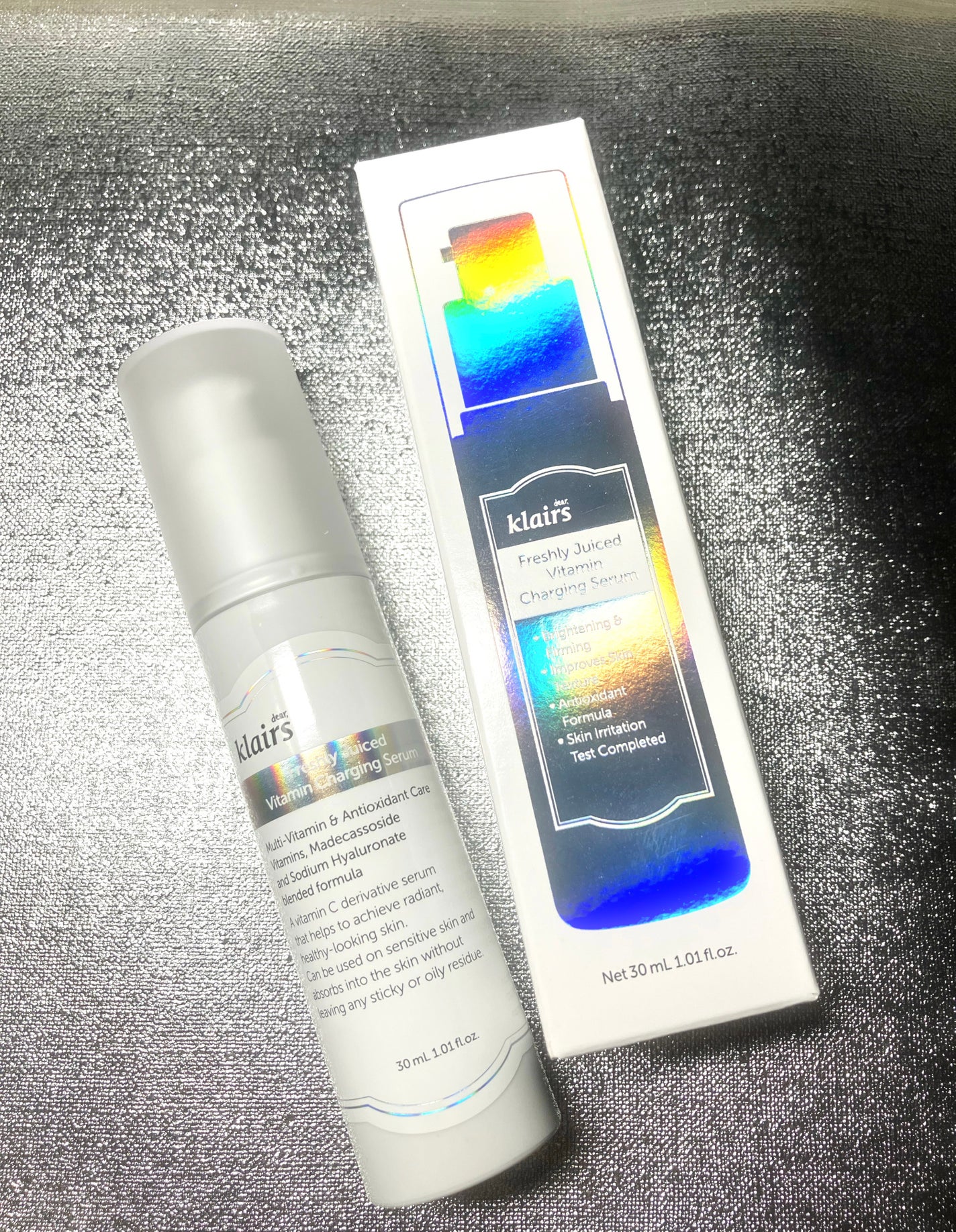 フレッシュリージュースドビタミンチャージングセラム(30ml)/Klairs/美容液を使ったクチコミ(2枚目)