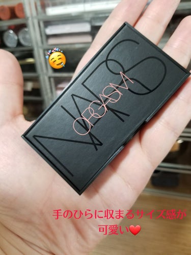 オーガズム ミニアイシャドーパレット/NARS/アイシャドウパレットを使ったクチコミ（3枚目）