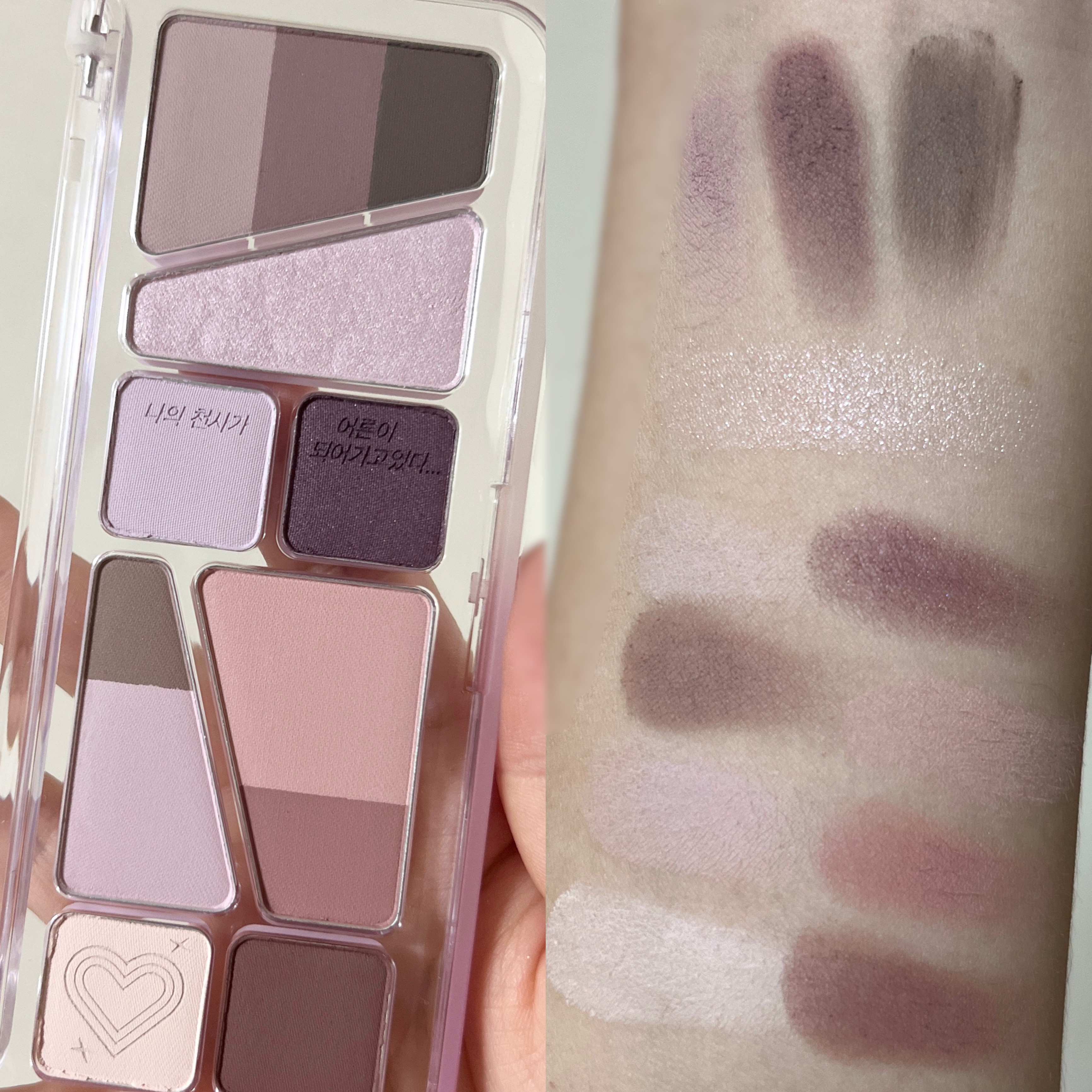 プロ アイ パレット エアー 14 フォーエバー モーブ(FOREVER MAUVE)/CLIO/アイシャドウパレットを使ったクチコミ（3枚目）