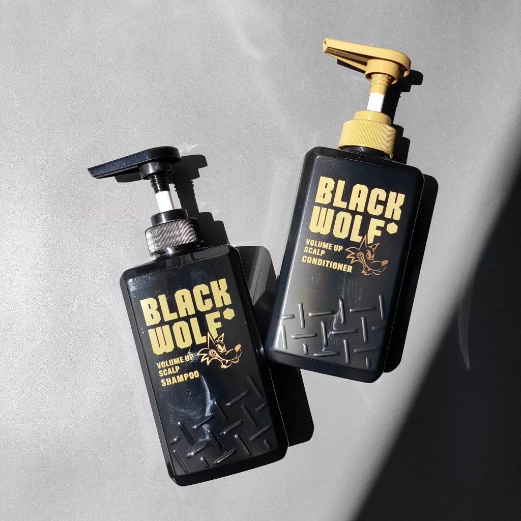 ブラックウルフ　ボリュームアップスカルプシャンプー/大正製薬/市販シャンプーを使ったクチコミ（1枚目）