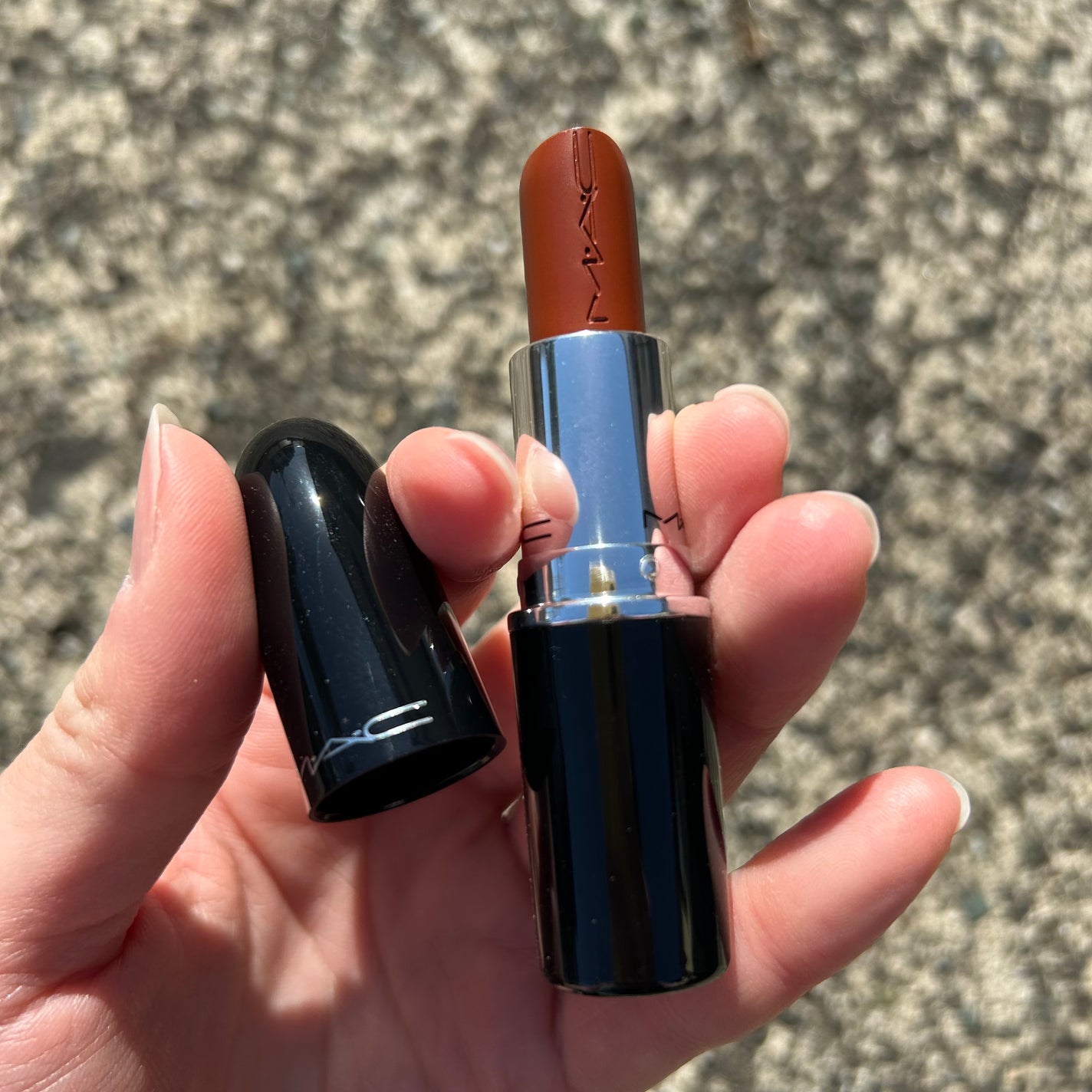 ラスターガラス リップスティック/M・A・C/口紅を使ったクチコミ(1枚目)