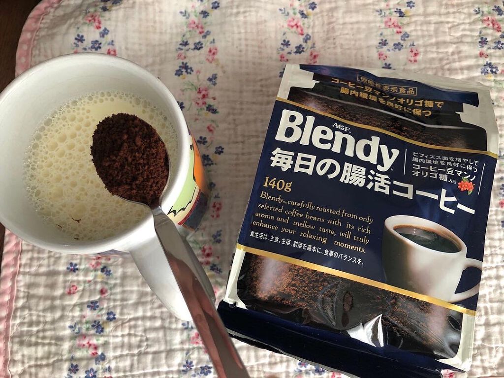 毎日の腸活コーヒー/ブレンディ/ドリンクを使ったクチコミ（2枚目）