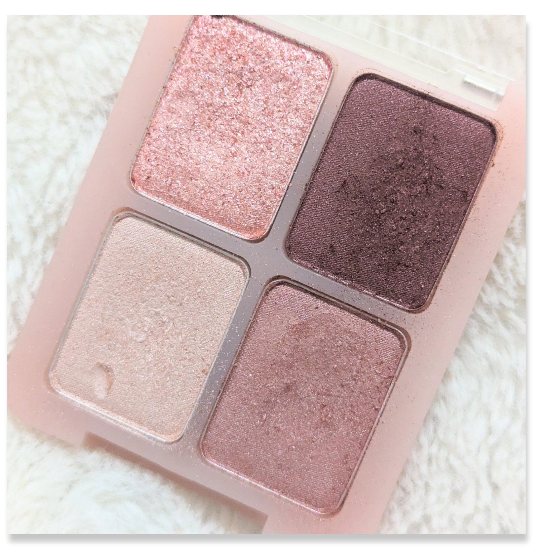  グラム アイ シャドウ ハニーピンク(HONEY PINK)/U/CHOO/アイシャドウパレットを使ったクチコミ（3枚目）