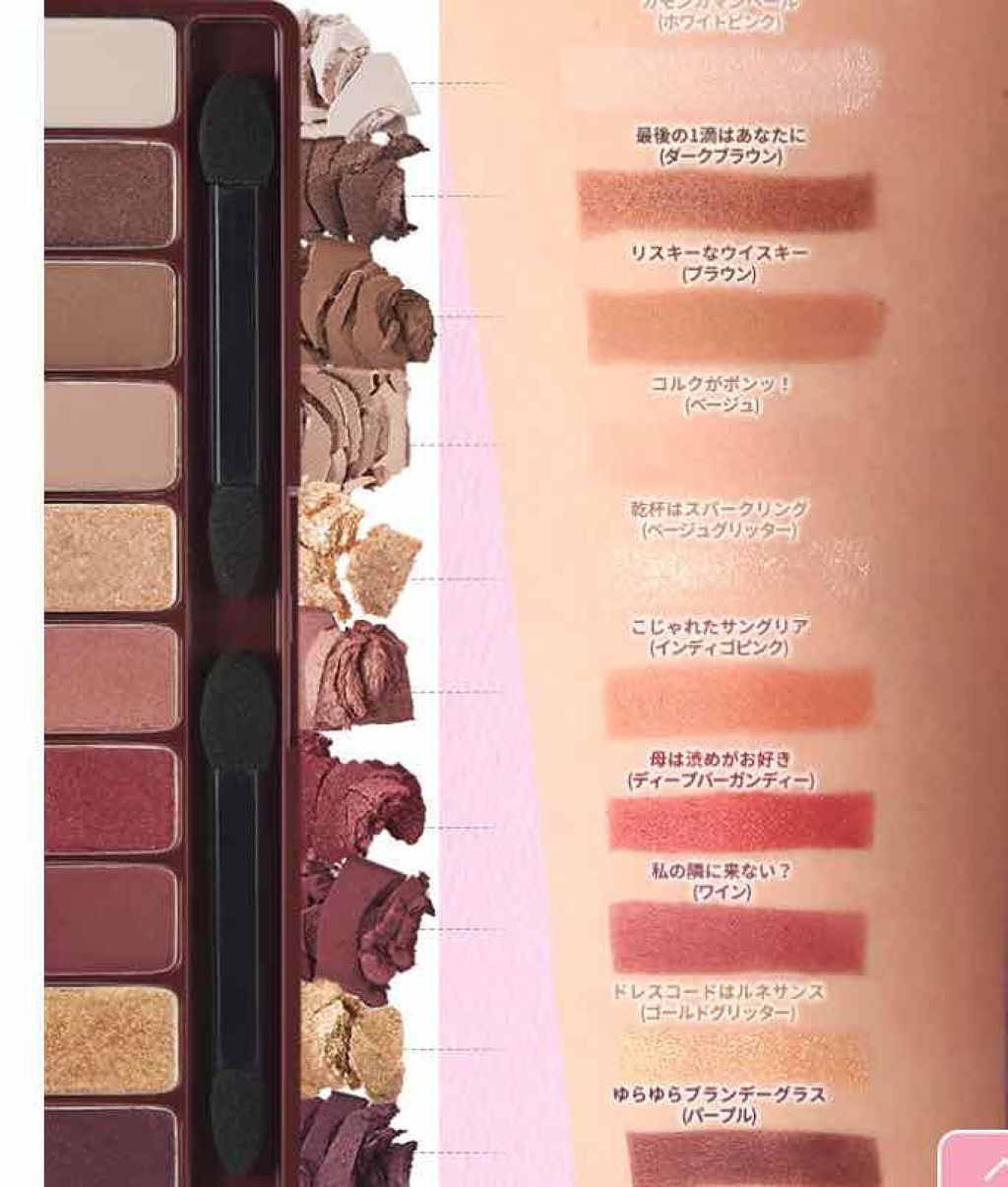 プレイカラー アイシャドウ/ETUDE/アイシャドウパレットを使ったクチコミ(2枚目)