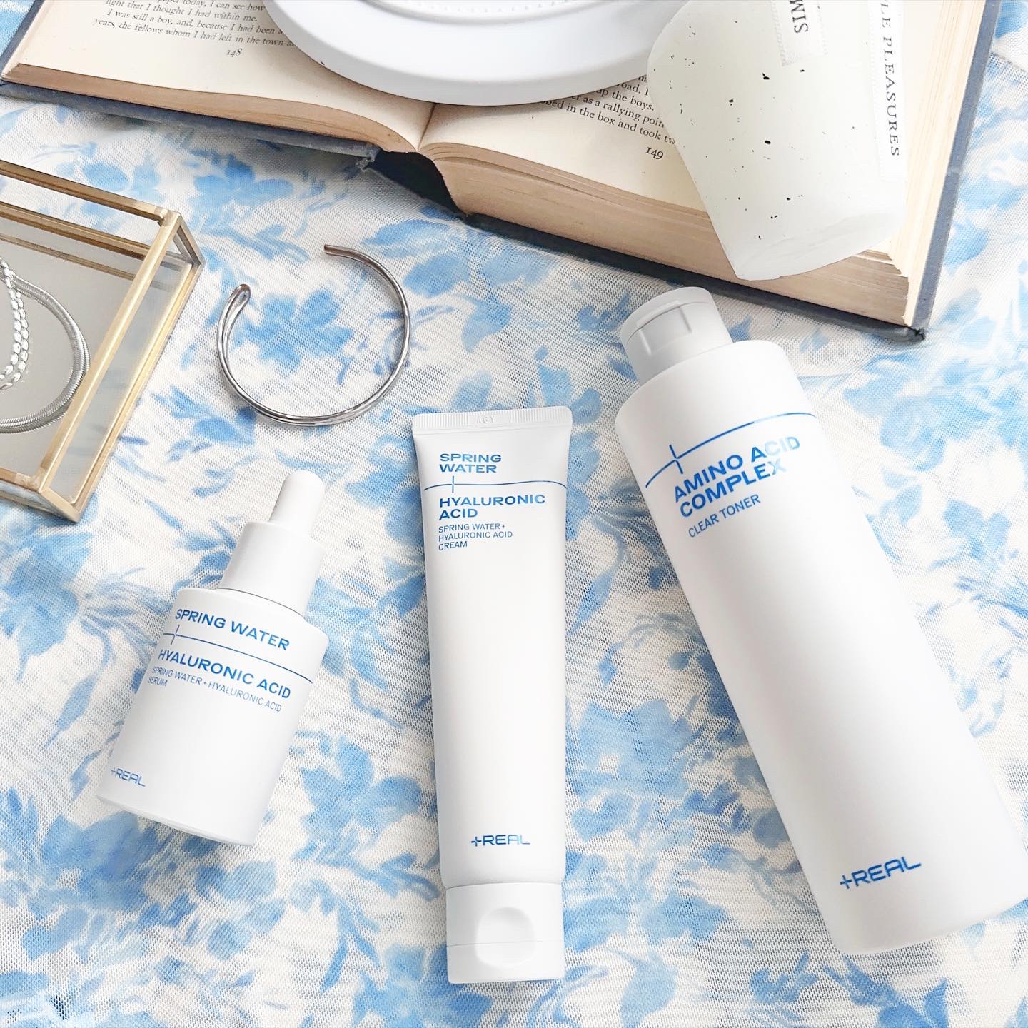 スプリングウォーター+ヒアルロン酸セラム/+REAL/美容液を使ったクチコミ（1枚目）