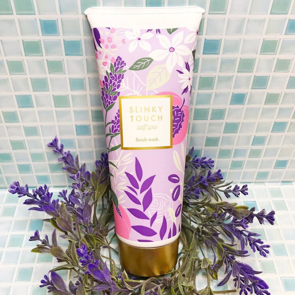 スクラブウォッシュ/スリンキータッチ セルフスパ/ボディスクラブを使ったクチコミ(3枚目)