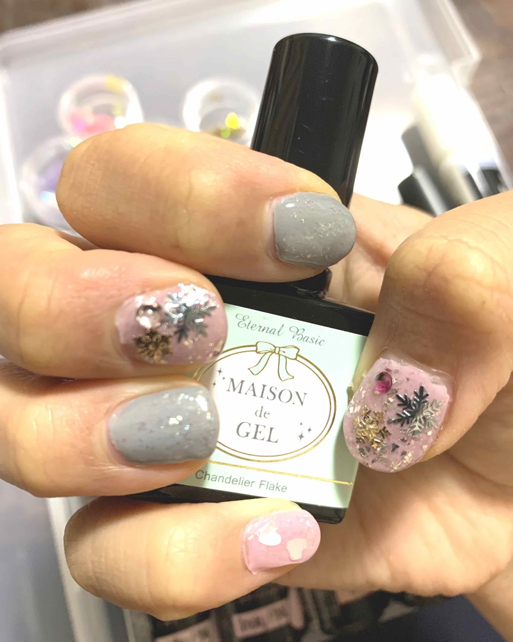 EB メゾンドジェル/eternal basic/ジェルネイルを使ったクチコミ（1枚目）