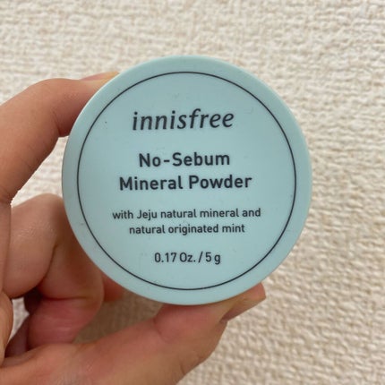 ノーセバム ミネラルパウダー/innisfree/ルースパウダーを使ったクチコミ(1枚目)