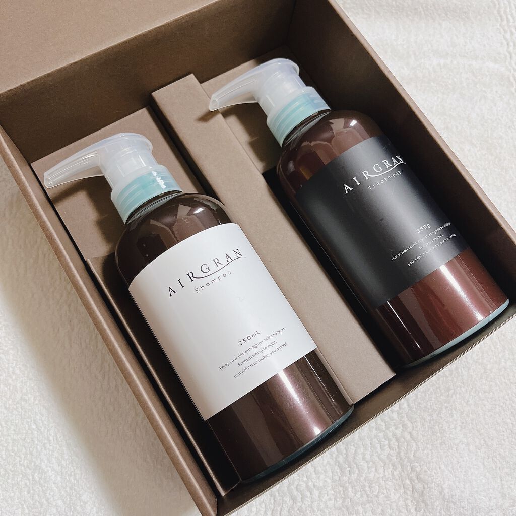 ナチュラルストレートシャンプー&トリートメント/AIRGRAN/市販シャンプーを使ったクチコミ(8枚目)