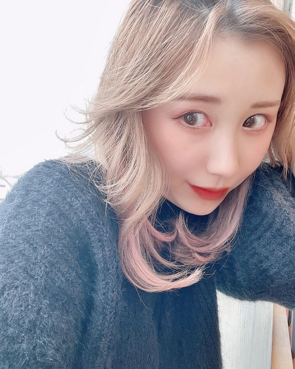 CHIHIRO/美容師/ヘアアレンジ on LIPS 「昨日の巻き髪𓆁#巻き髪動画#巻き髪ミディアム#ミディアムヘアア..」(1枚目)