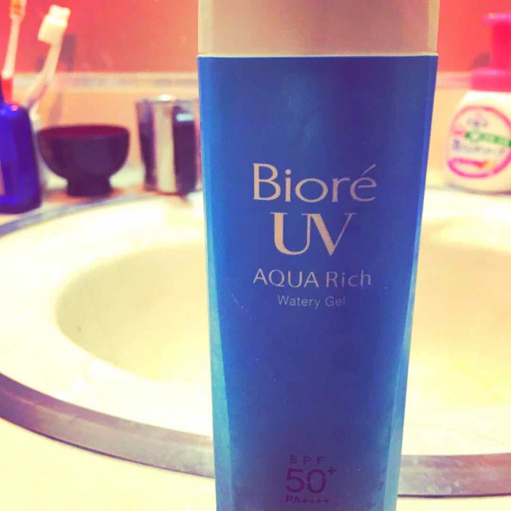 ビオレUV アクアリッチウォータリージェル /ビオレ/日焼け止め・UVケアを使ったクチコミ(1枚目)