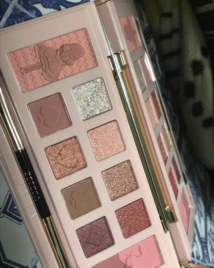 アリスドリームランドシリーズ 12色アイシャドウパレット(ZEESEA×大英博物館)/ZEESEA/アイシャドウパレットを使ったクチコミ(2枚目)