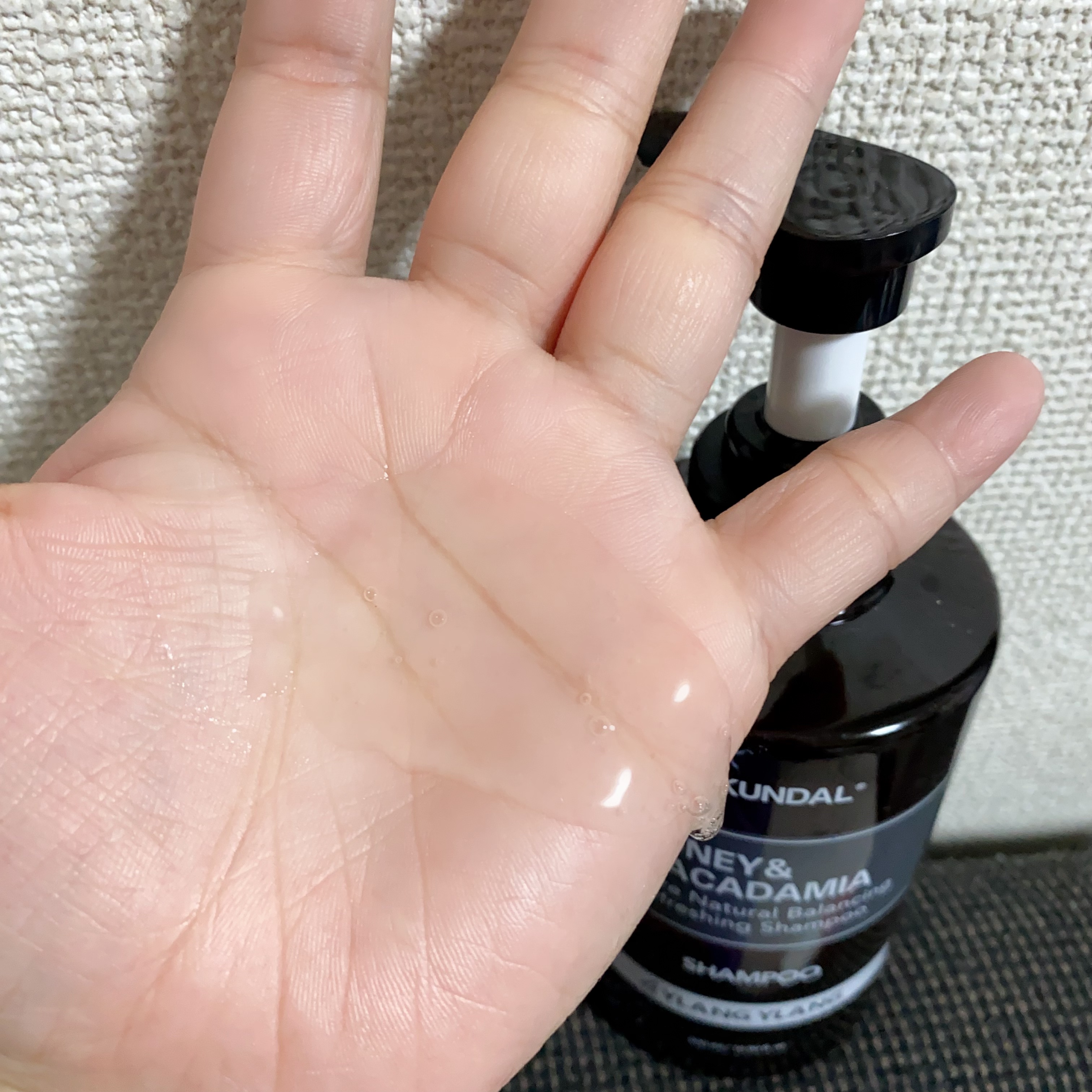 ネイチャーシャンプー/KUNDAL/市販シャンプーを使ったクチコミ（3枚目）