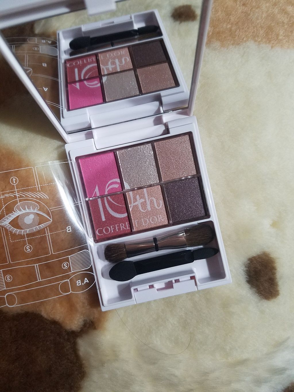 6セレクションアイズ/コフレドール/アイシャドウパレットを使ったクチコミ（1枚目）