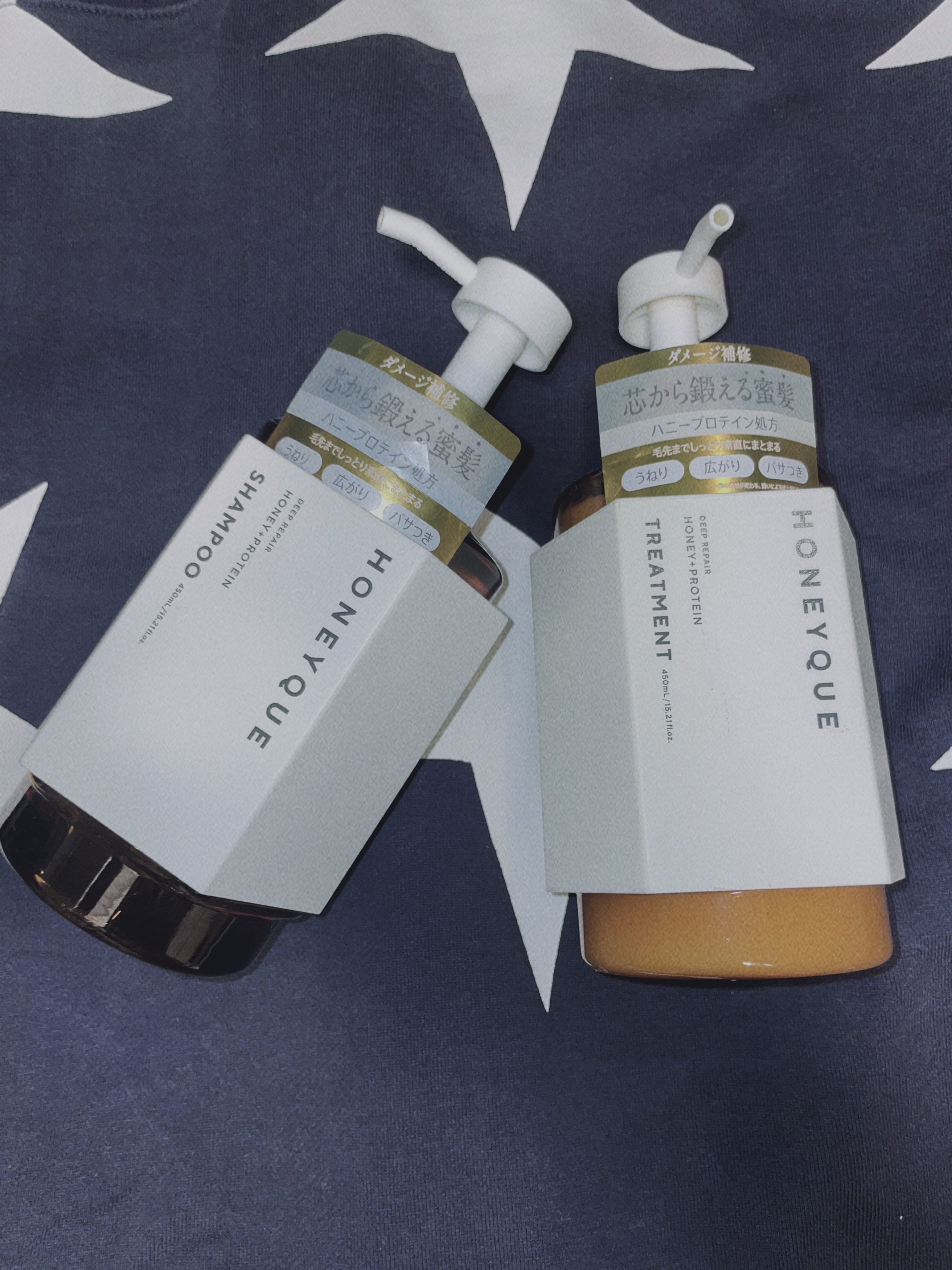 ディープリペア シャンプー モイスト／ヘアトリートメント モイスト/ハニーク/市販シャンプーを使ったクチコミ（1枚目）