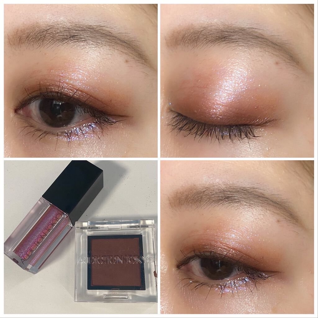 アディクション ザ アイシャドウ マット/ADDICTION/単色アイシャドウを使ったクチコミ（3枚目）