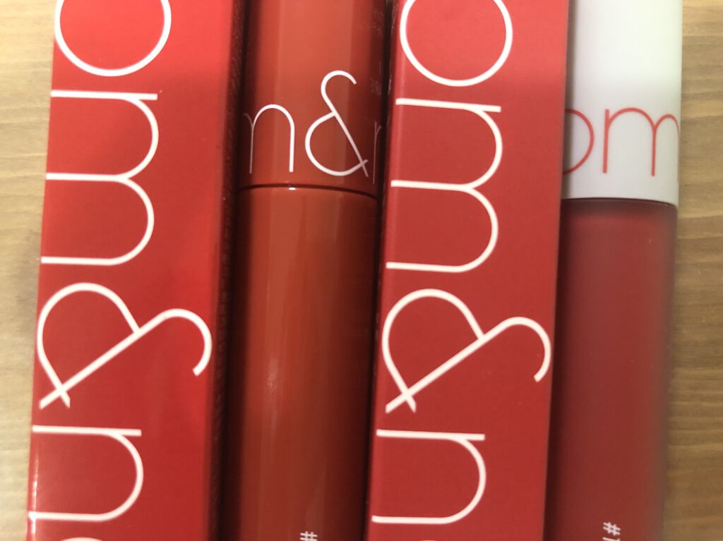 ジューシーラスティングティント/rom&nd/リップティントを使ったクチコミ（1枚目）