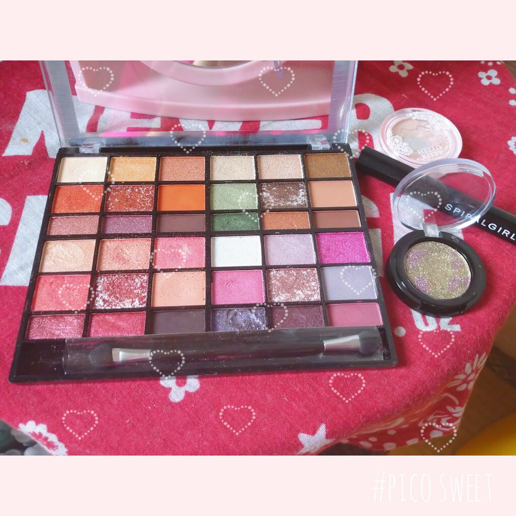 プロコレクション36カラー/Dolly Angel/アイシャドウパレットを使ったクチコミ（3枚目）