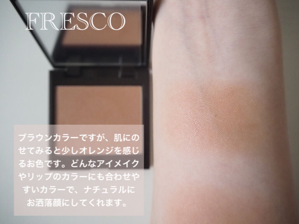 ブラッシュ カラー インフュージョン/ローラ メルシエ/パウダーチークを使ったクチコミ(4枚目)