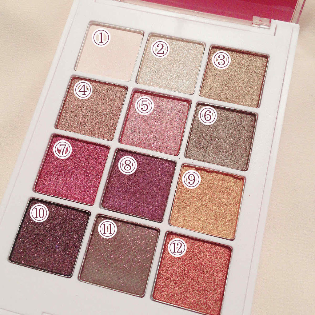 ディアダイアリー・サンセットキス/KISS NEW YORK/アイシャドウパレットを使ったクチコミ（2枚目）