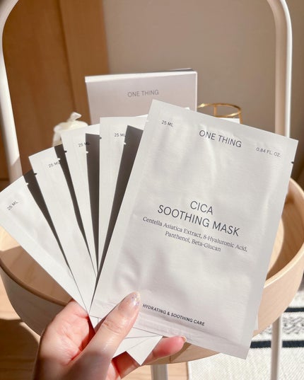CICAスージングマスク/ONE THING/シートマスク・パックを使ったクチコミ(7枚目)