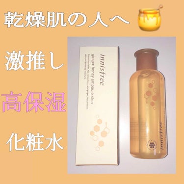 ジンジャーハニー　モイストスキン/innisfree/化粧水を使ったクチコミ（1枚目）