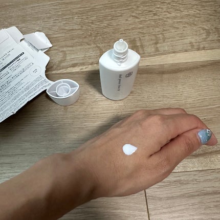 エタリテ デュアル プロテクト フォース50NC/シャルレ/日焼け止めミルクを使ったクチコミ(4枚目)