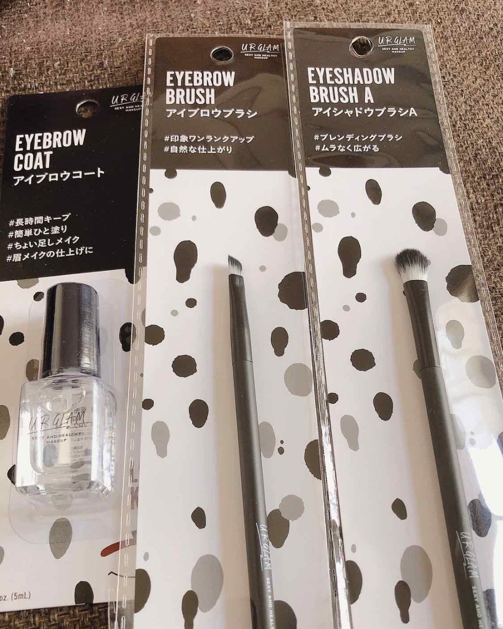 UR GLAM　EYEBROW COAT/U R GLAM/その他アイブロウを使ったクチコミ（2枚目）