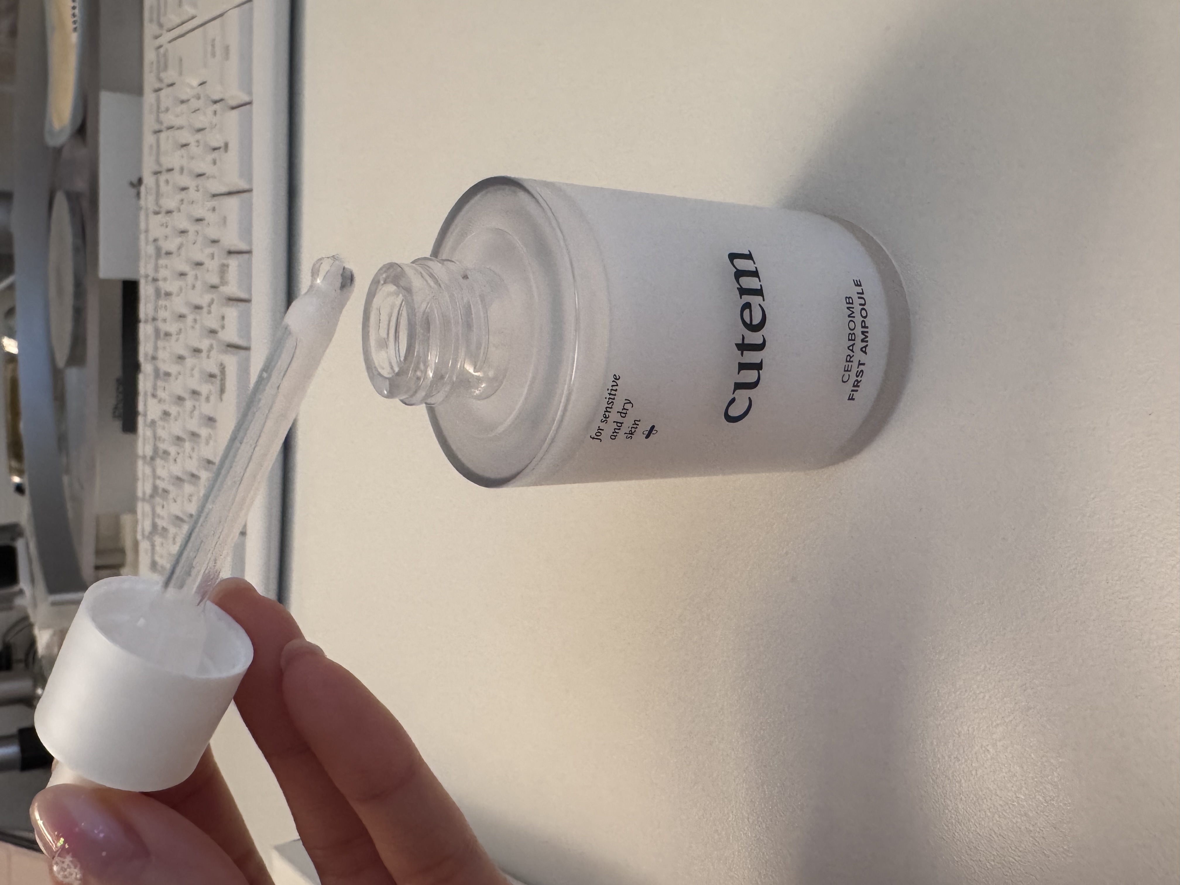 セラボムファーストアンプル/cutem/フェイスクリームを使ったクチコミ（2枚目）