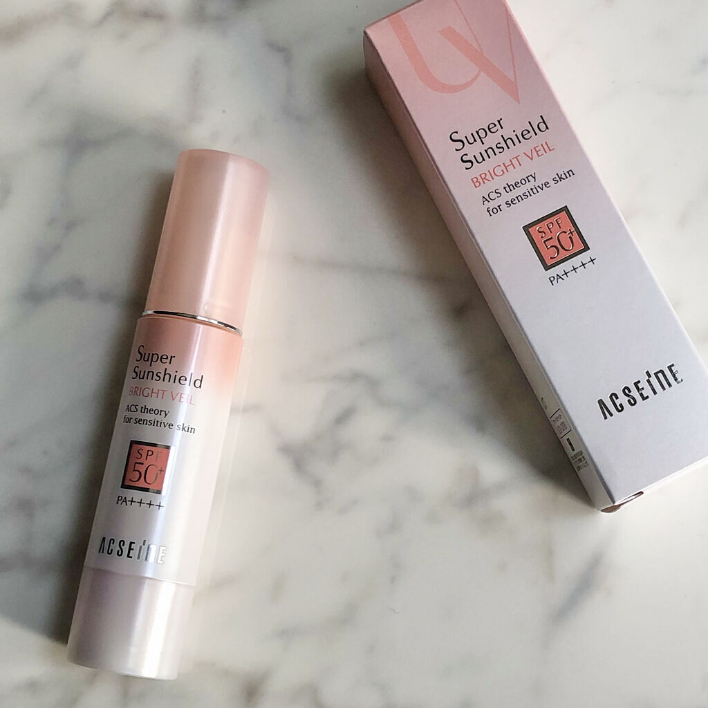 スーパーサンシールド ブライトヴェール/ACSEINE/化粧下地を使ったクチコミ（1枚目）