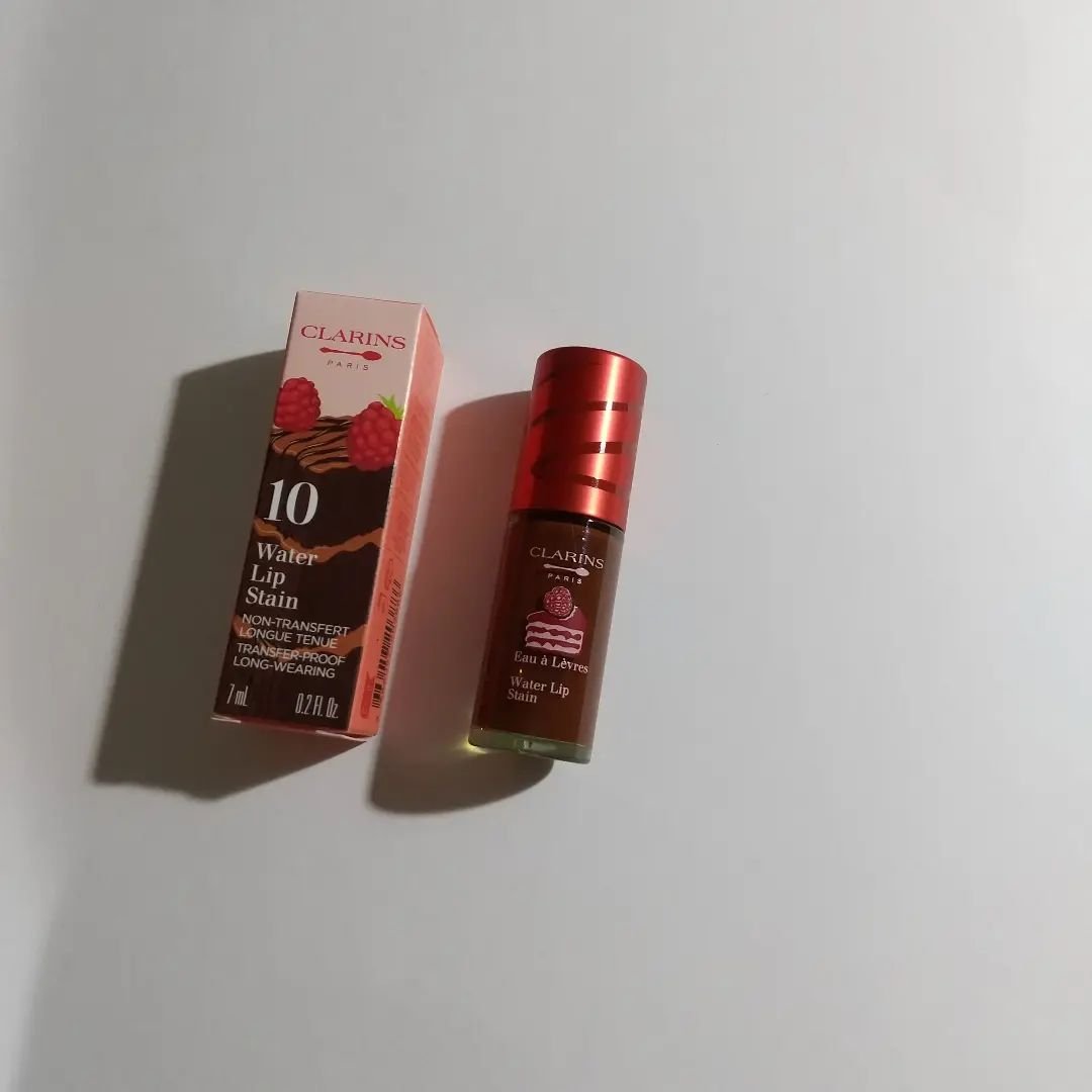 ウォーターリップ ステイン  10/CLARINS/リップグロスを使ったクチコミ（2枚目）